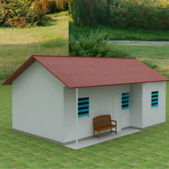 تخصيص البيت المعدني الجاهز